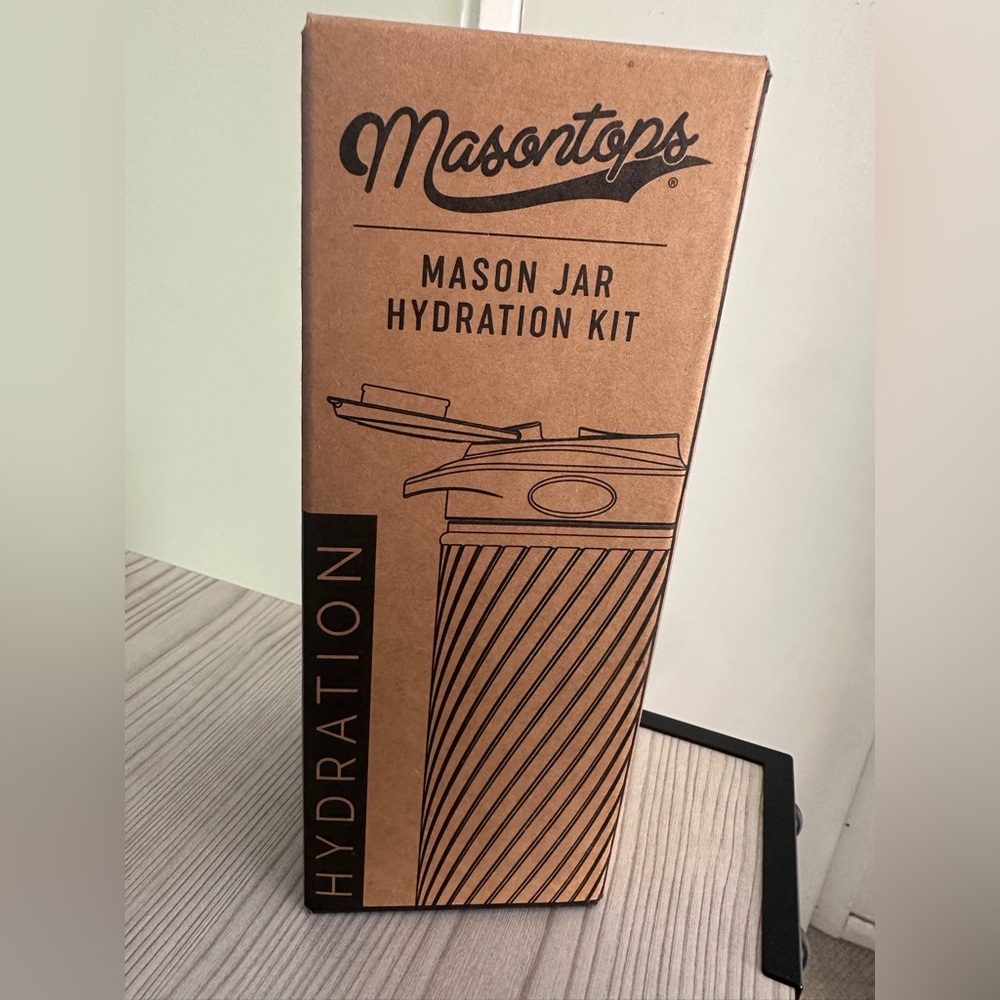 Masontops Mason Jar Hydration Kit- New!